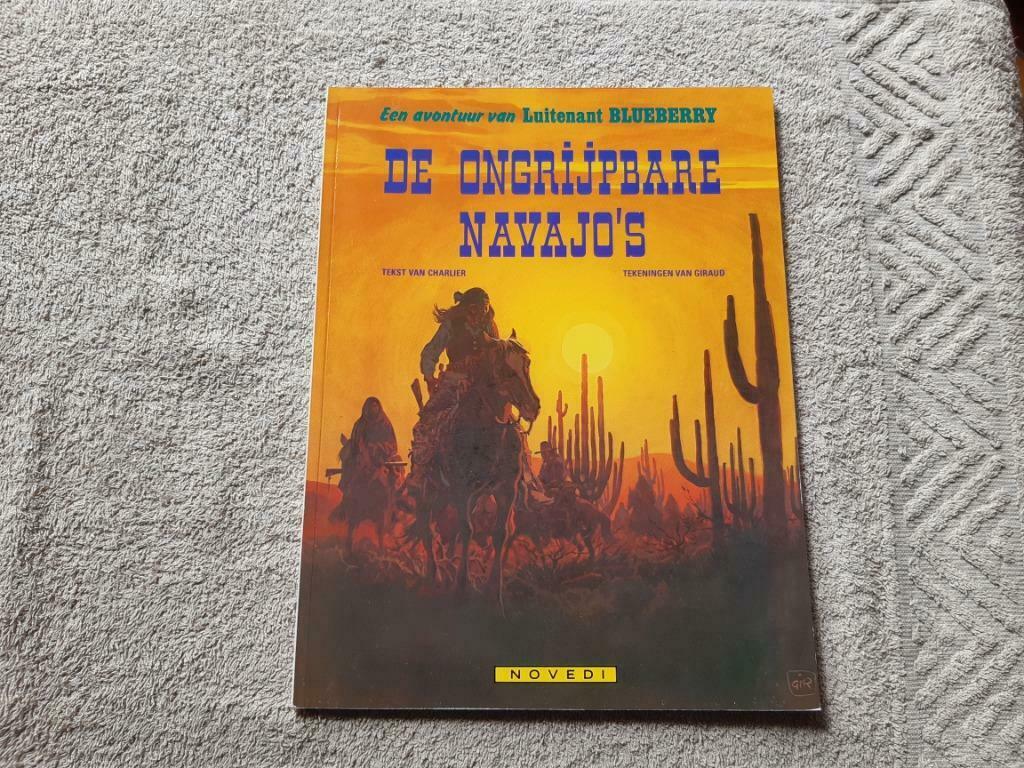 Blueberry.23.De ongrijpbare navajo's., Eén stripboek, Ophalen of Verzenden, Zo goed als nieuw