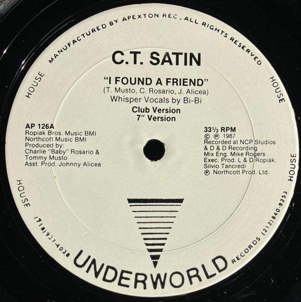 C.T. Satin - J'ai trouvé un ami - scellé !, CD & DVD, Enlèvement ou Envoi, Neuf, dans son emballage