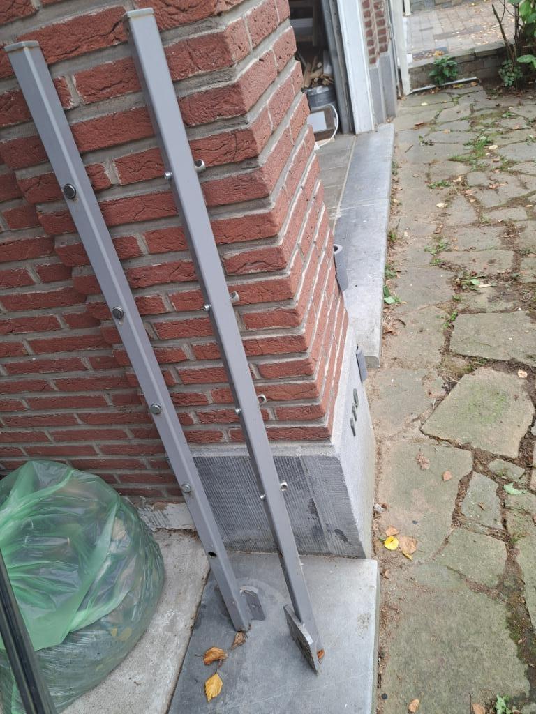 Garde corps, Enlèvement, Utilisé, Aluminium, Autres types