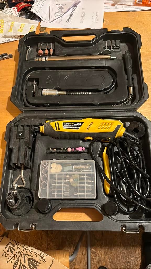 Powerplus Multitool 200W, Doe-het-zelf en Bouw, Ophalen, Gebruikt