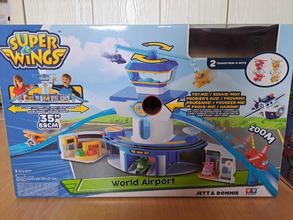 Super Wings World Airport, Ophalen, Zo goed als nieuw, Jongen of Meisje
