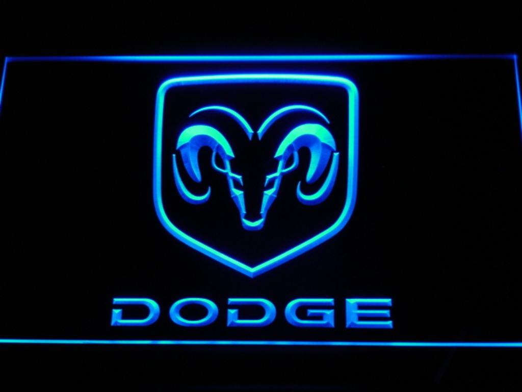 Dodge ram en veel ander LED decoratie verlichting kado lamp, Enlèvement ou Envoi, Neuf, Table lumineuse ou lampe (néon)