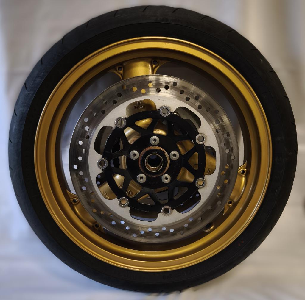 KAWASAKI ZZR 1200 VOORWIEL + SCHIJVEN, Motoren, Ophalen, Gebruikt