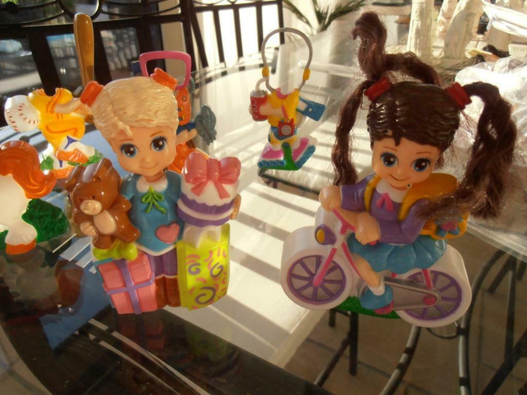 2 figurines "Little Snaps/Chap me" avec accessoires/Vintage, Enlèvement ou Envoi, Utilisé