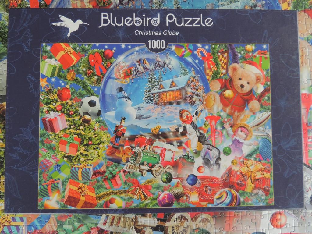 Puzzle 1000 pièces - Christmas Globe, Ophalen, Legpuzzel