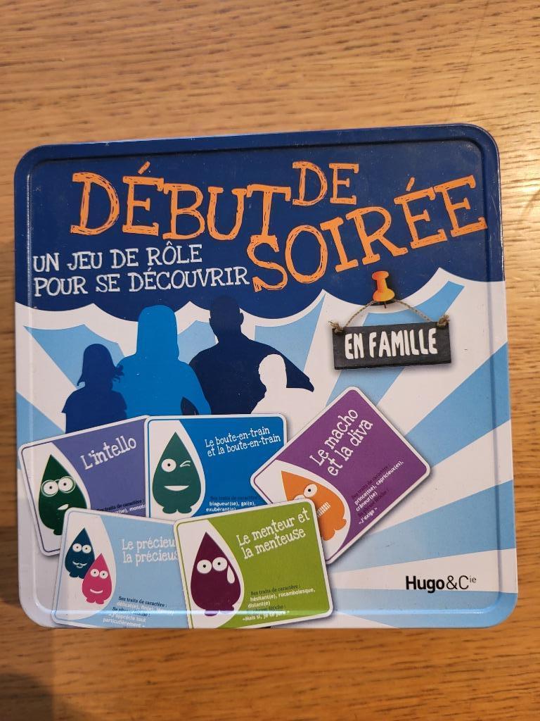 Jeu Début de soirée, Trois ou quatre joueurs, Enlèvement ou Envoi, Comme neuf, Hogo & Cie