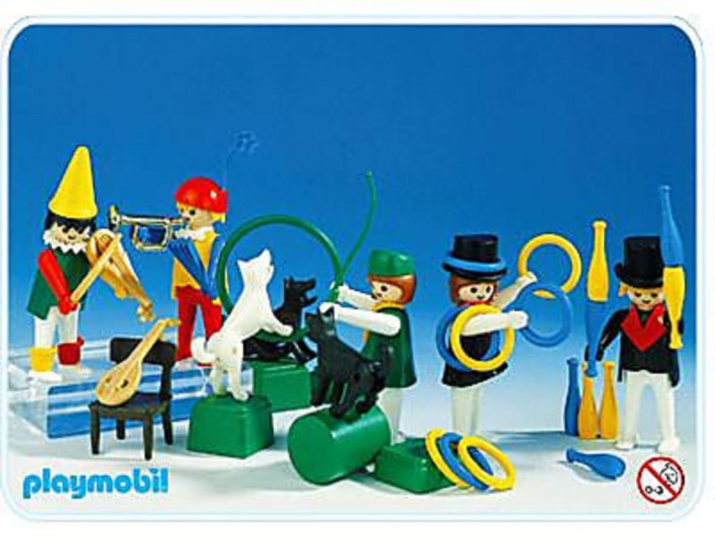 Playmobil - Vintage - Monde du cirque, Enlèvement ou Envoi, Utilisé, Ensemble complet
