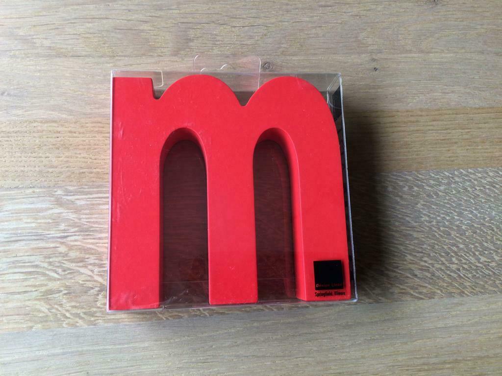 Lettre M, art alpha, idées de design de marque, nouveau, Enlèvement ou Envoi, Neuf