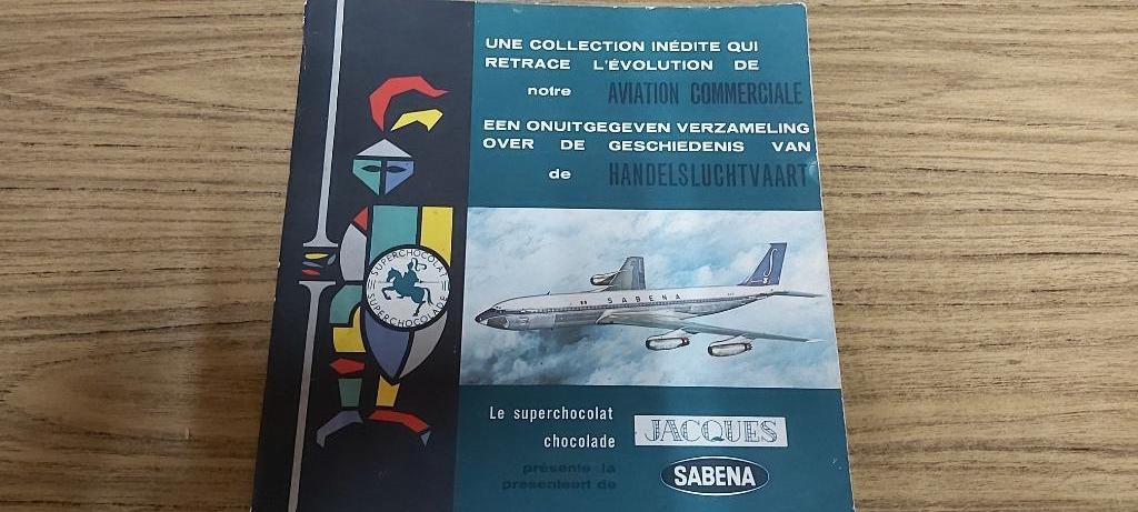 Sabena livre Jacques complètement complet., Collections, Aviation, Enlèvement ou Envoi, Utilisé, Livre ou Revue