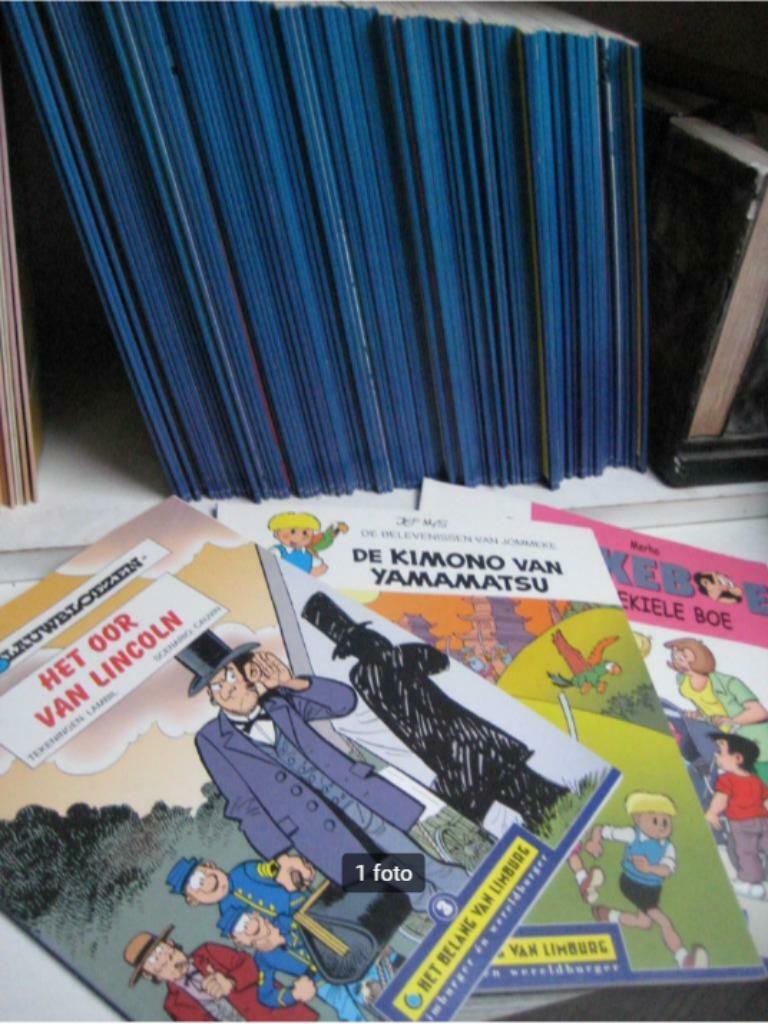 100 strips van het belang van limburg, Ophalen