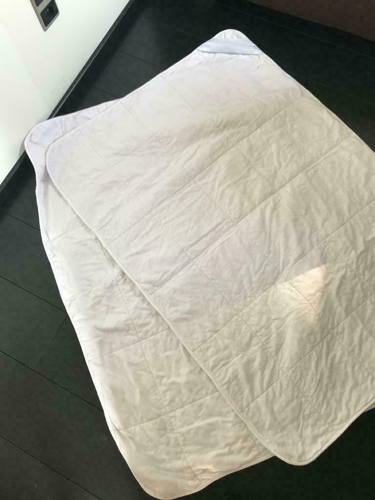 Mythos 4-seizoenendeken voor kinderbed, Kinderen en Baby's, Ophalen, Gebruikt, Wit, Deken of Dekbed