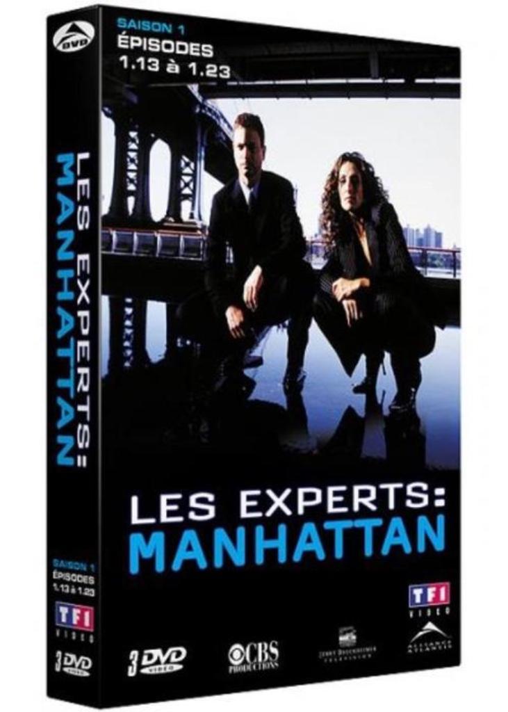 LES EXPERTS : MANHATTAN - saison 1 (3 dvd’s), Enlèvement ou Envoi, Coffret
