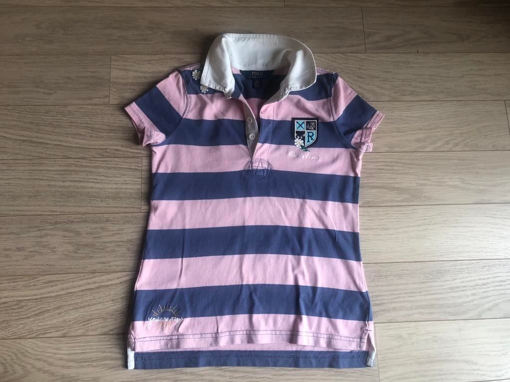 Gestreepte polo Ralp Lauren, Gebruikt, Shirt of Longsleeve, Polo Ralph Lauren, Verzenden