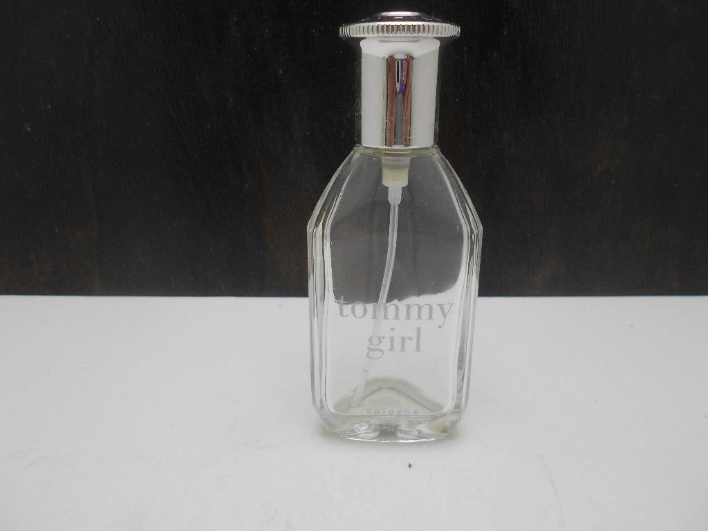 ancien flacon parfum vide Tommy girl cologne 50 ml, Enlèvement ou Envoi, Utilisé, Bouteille de parfum