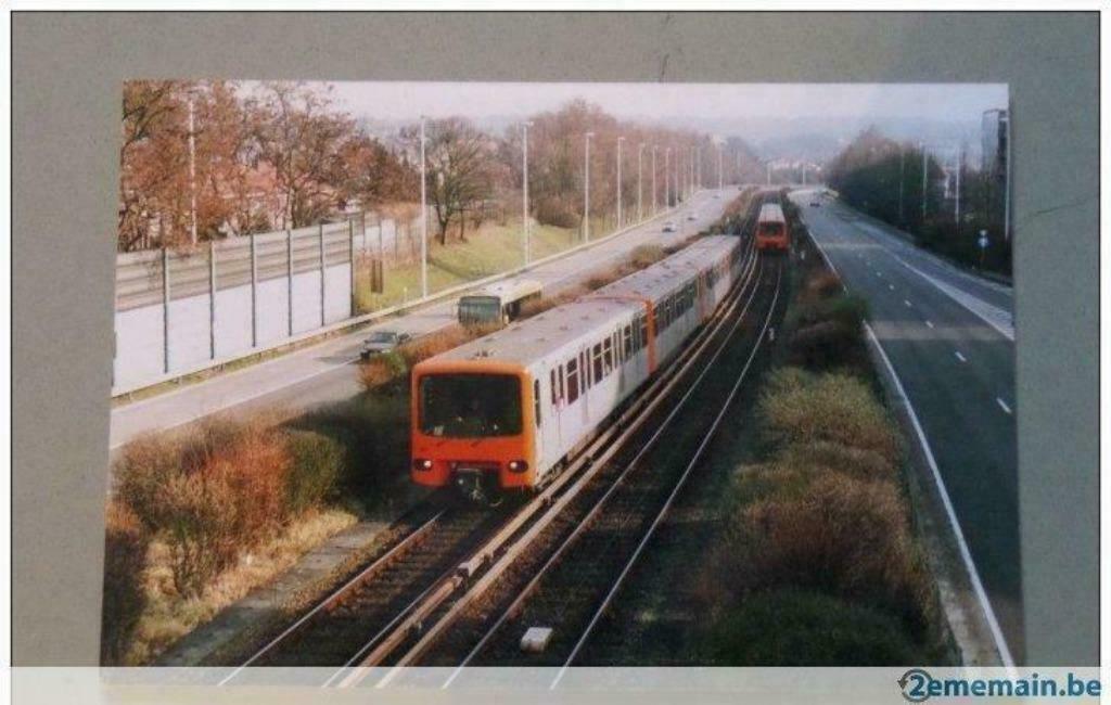 métro stib 09.02.2005, Envoi, Utilisé, Bus ou Métro, Carte ou Gravure
