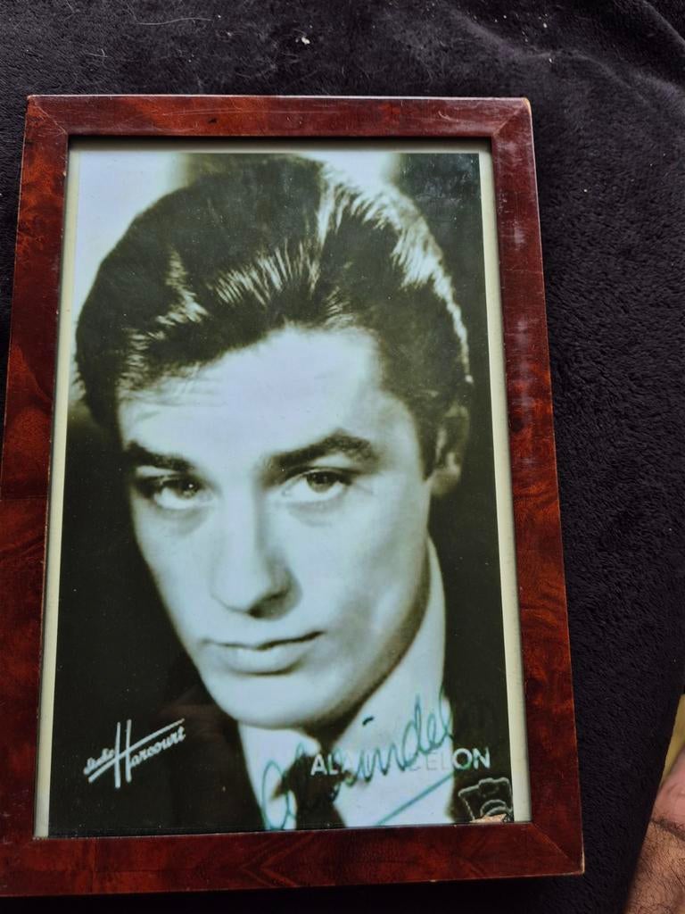 Foto Alain Delon, Verzenden, Foto