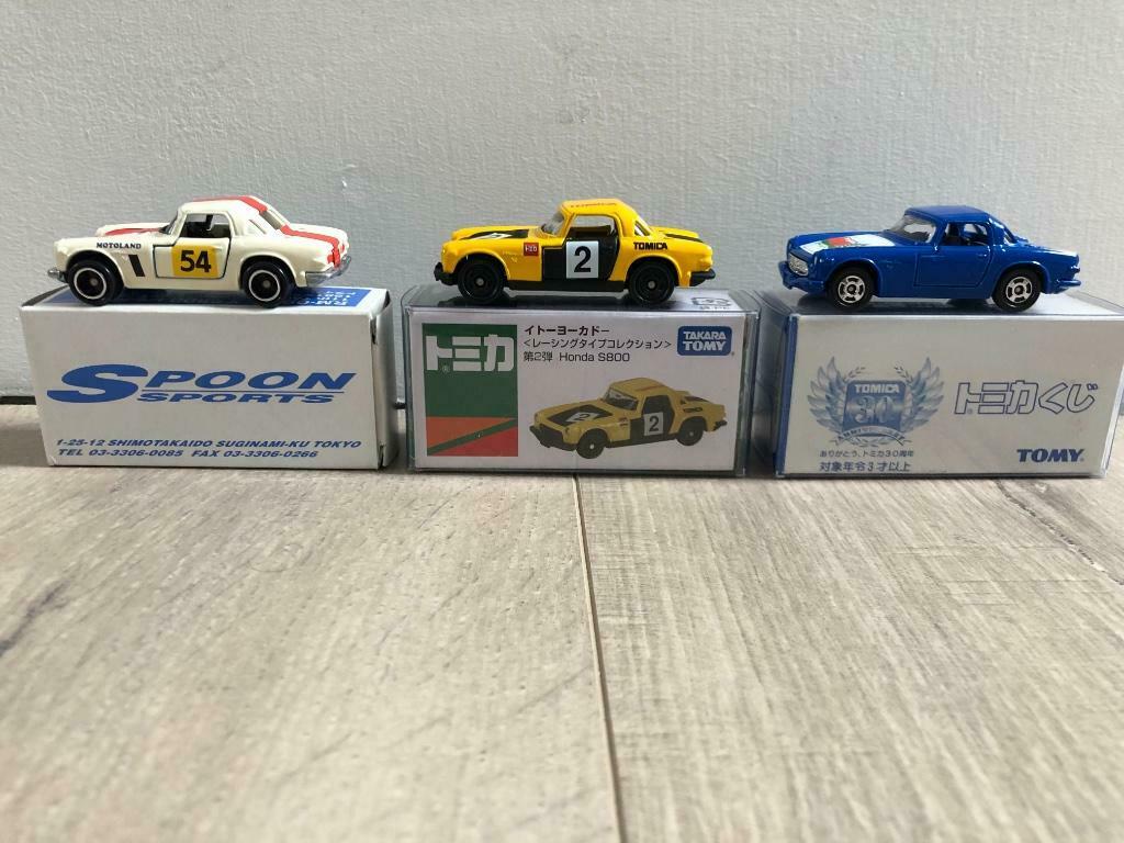 3x TOMICA Honda S800 Coupé 1/51, Enlèvement ou Envoi, Neuf, Voiture
