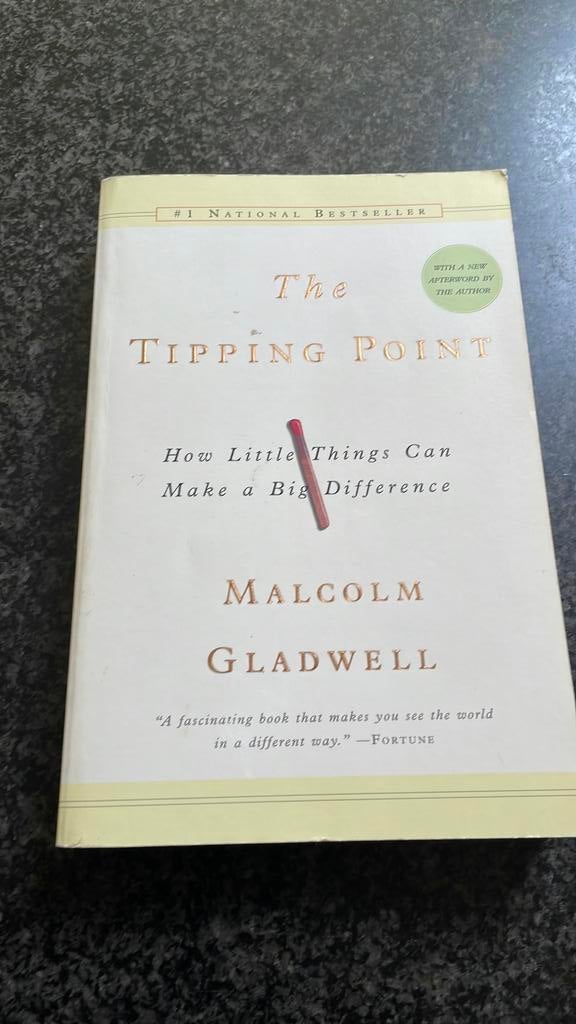Malcolm Gladwell Le point de basculement. En langue anglaise, Enlèvement ou Envoi, Malcolm Gladwell