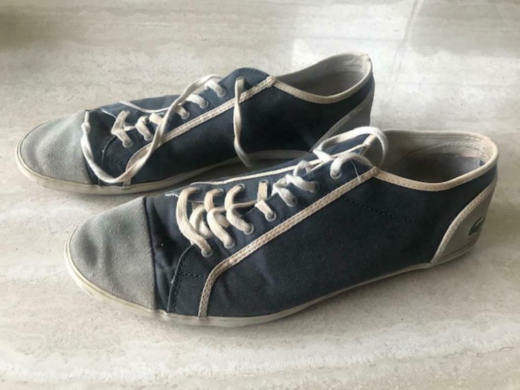 Schoenen LACOSTE - maat 42,5 (zn3444), Blauw, Lacoste, Ophalen of Verzenden, Gedragen