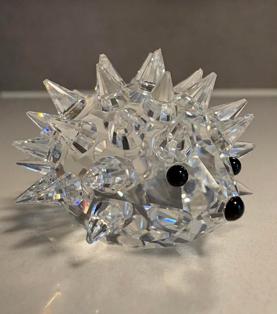 Swarovski Kristal - Egel mini, Verzamelen, Swarovski, Ophalen of Verzenden, Zo goed als nieuw, Figuurtje