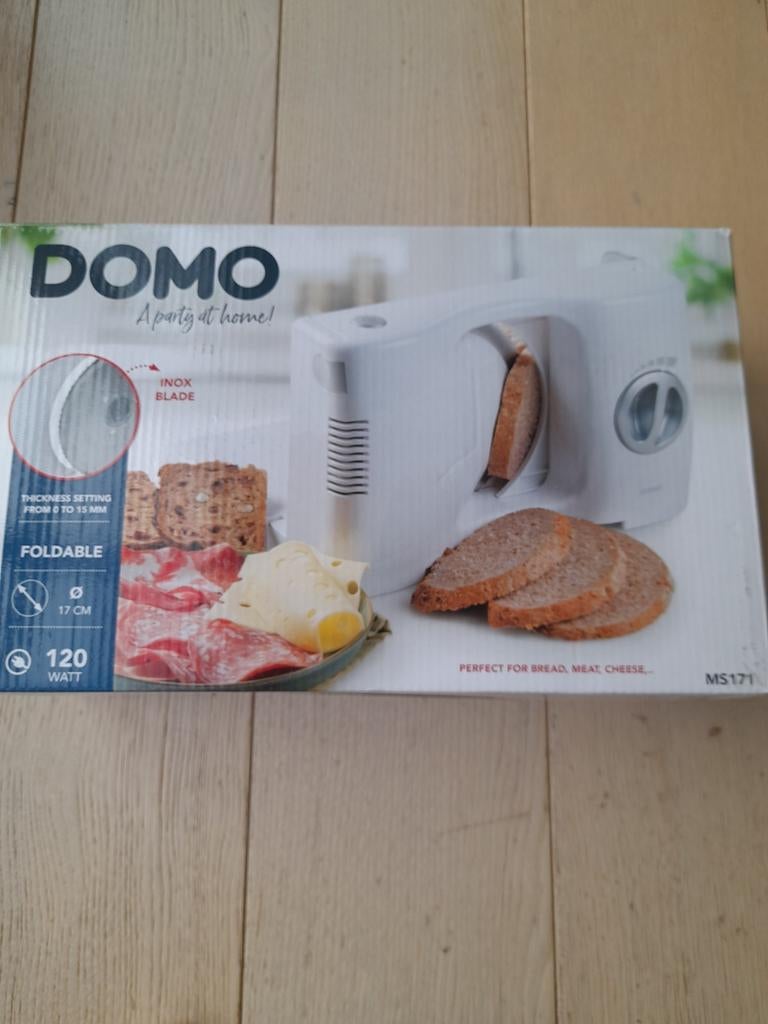 Snijmachine Domo nieuw, Elektronische apparatuur, Ophalen, Nieuw