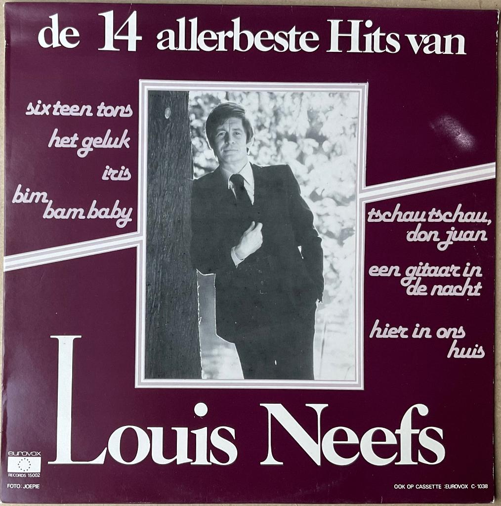 Louis Neefs vinyl De 14 Allebeste Hits, Verzenden, Zo goed als nieuw, 12 inch, Pop