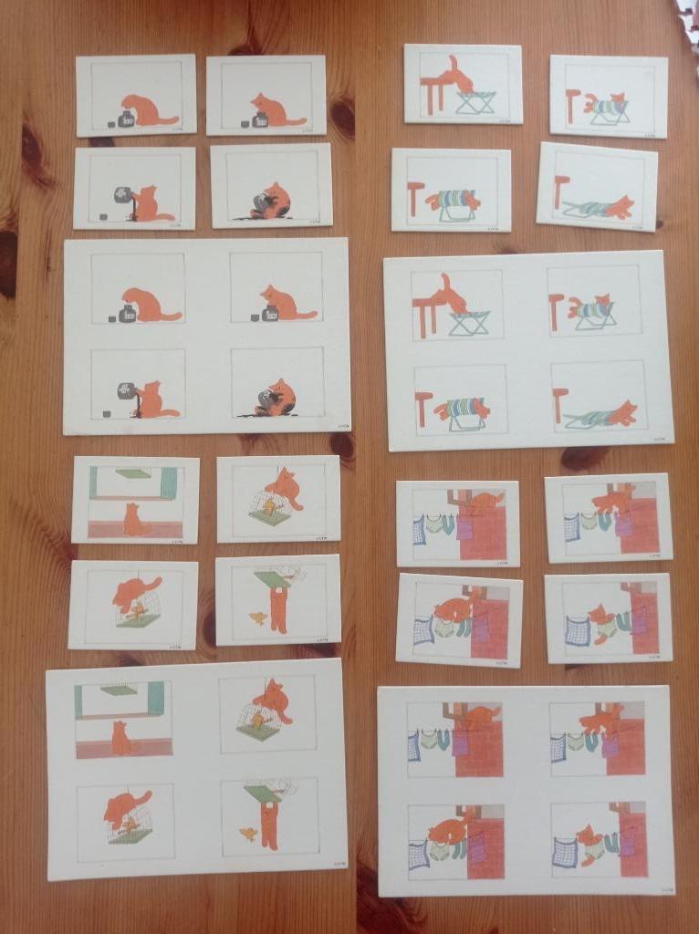 Dikkie dik puzzelspel, Ophalen, Zo goed als nieuw