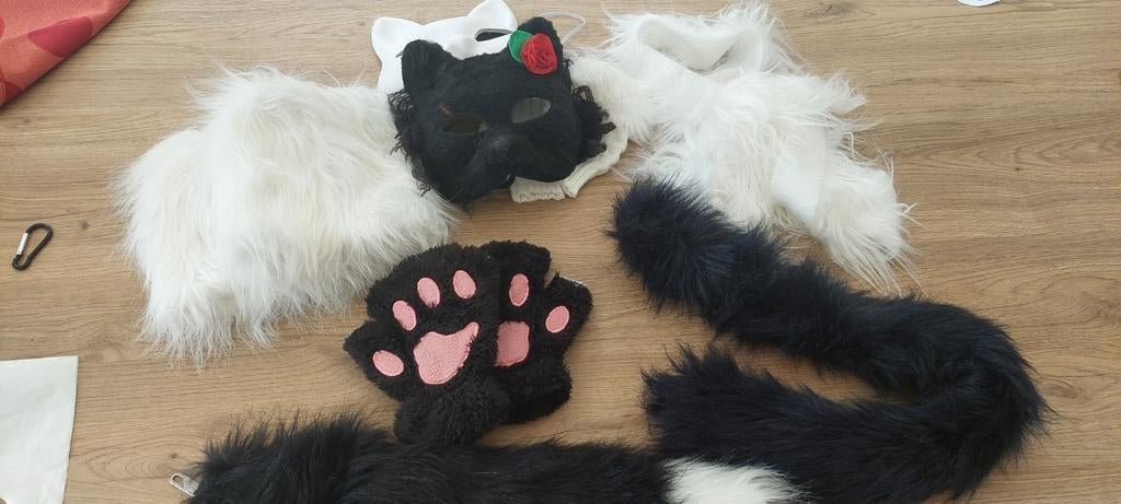 Verkleed- toebehoren thema ´kat´., Ophalen, Zo goed als nieuw