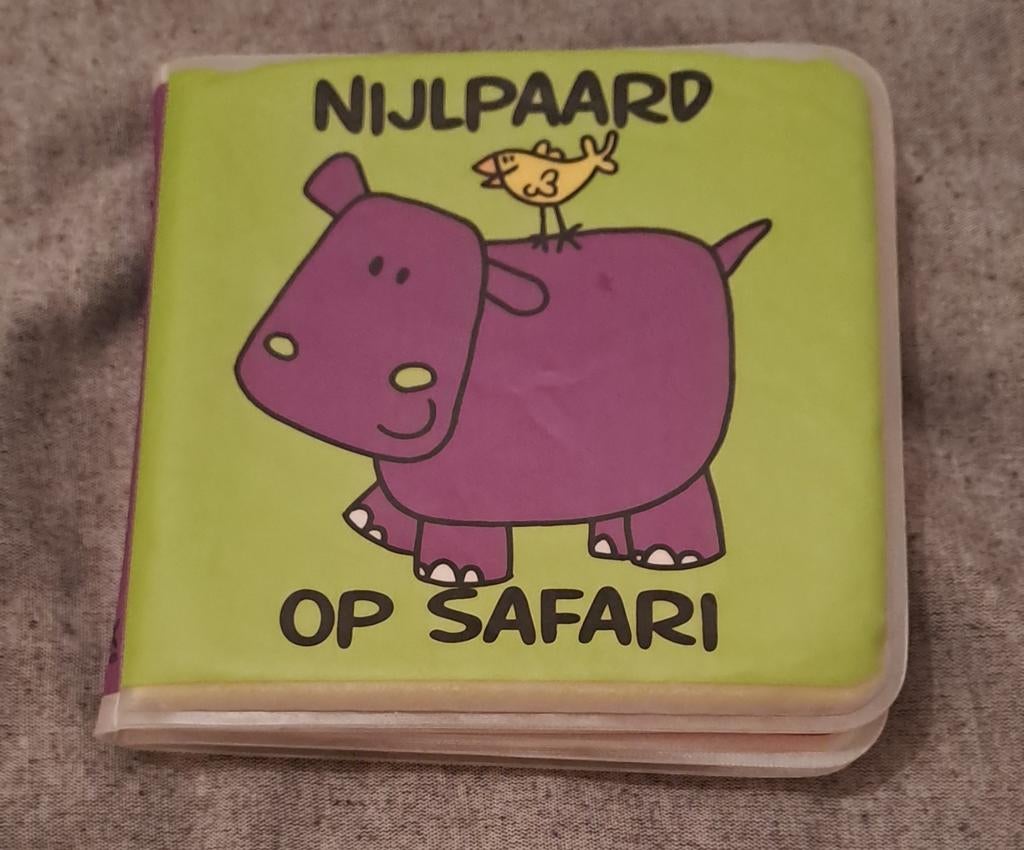 Livre de bain Hippopotame en safari, Enlèvement ou Envoi, Comme neuf