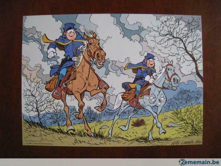 lambil les tuniques bleues spirou, Enlèvement ou Envoi, Neuf