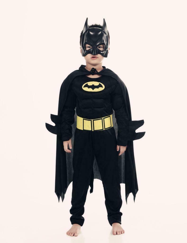 Verkleedkkleding Kids - Batman, Kinderen en Baby's, Carnavalskleding en Verkleedspullen, Verzenden, Nieuw, 122 t/m 128, Jongen of Meisje