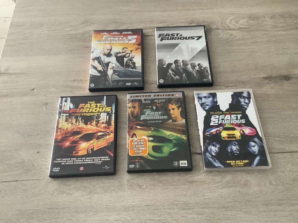Fast & Furious verschillende DVD'S, Vanaf 12 jaar, Ophalen of Verzenden, Zo goed als nieuw, Actie