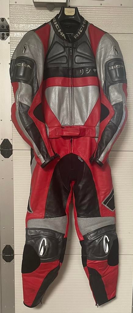 Combinaison Cuir, 2 pièces, Motos, Seconde main, RICHA, Enlèvement, Combinaison