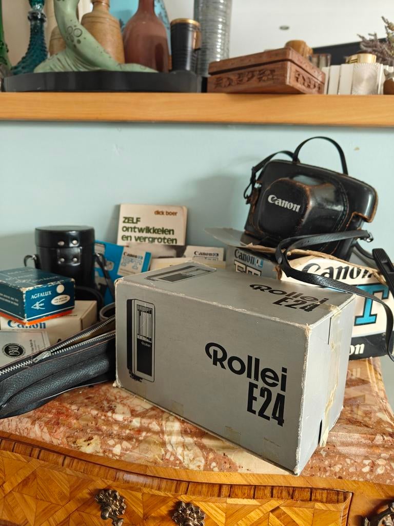 Canon FT 35 MM met toebehoren, Ophalen of Verzenden, Canon