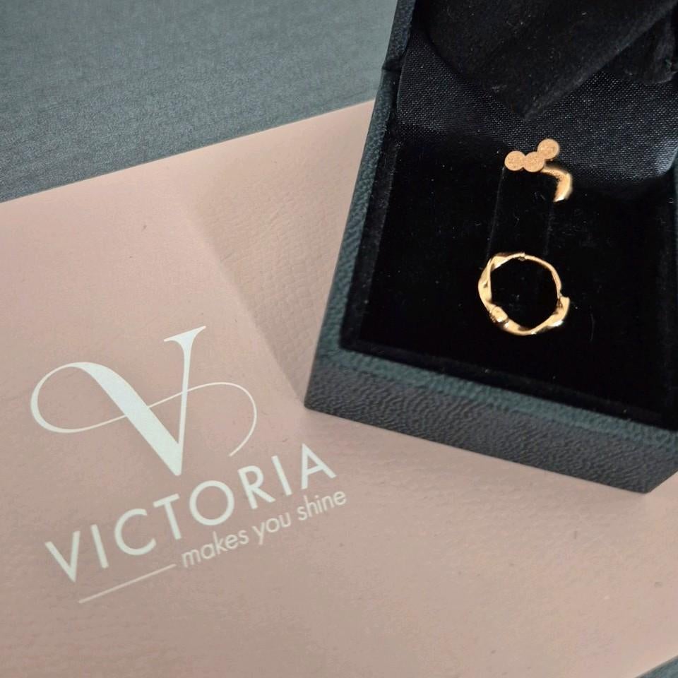 2 boucles d'oreilles Victoria, Enlèvement ou Envoi, Neuf