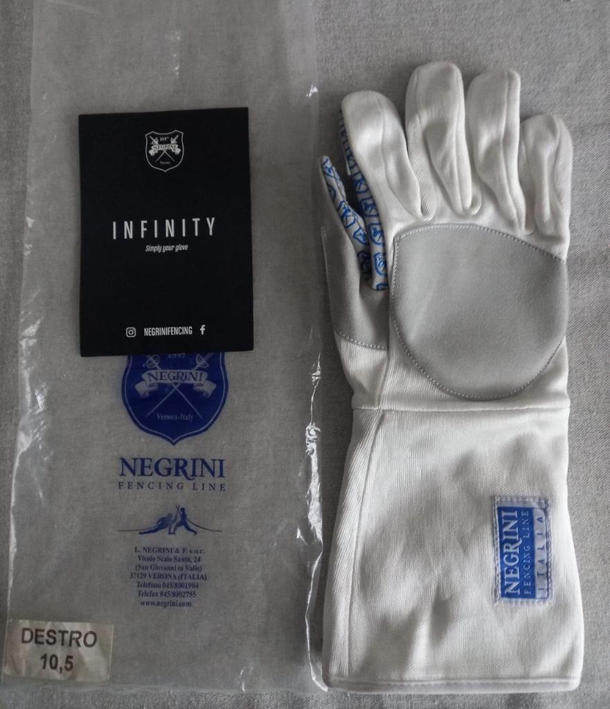 Negrini - Infinity Glove - Schermwerk - Maat 10.5, Ophalen of Verzenden, Nieuw, Schermen, Vechtsportbescherming