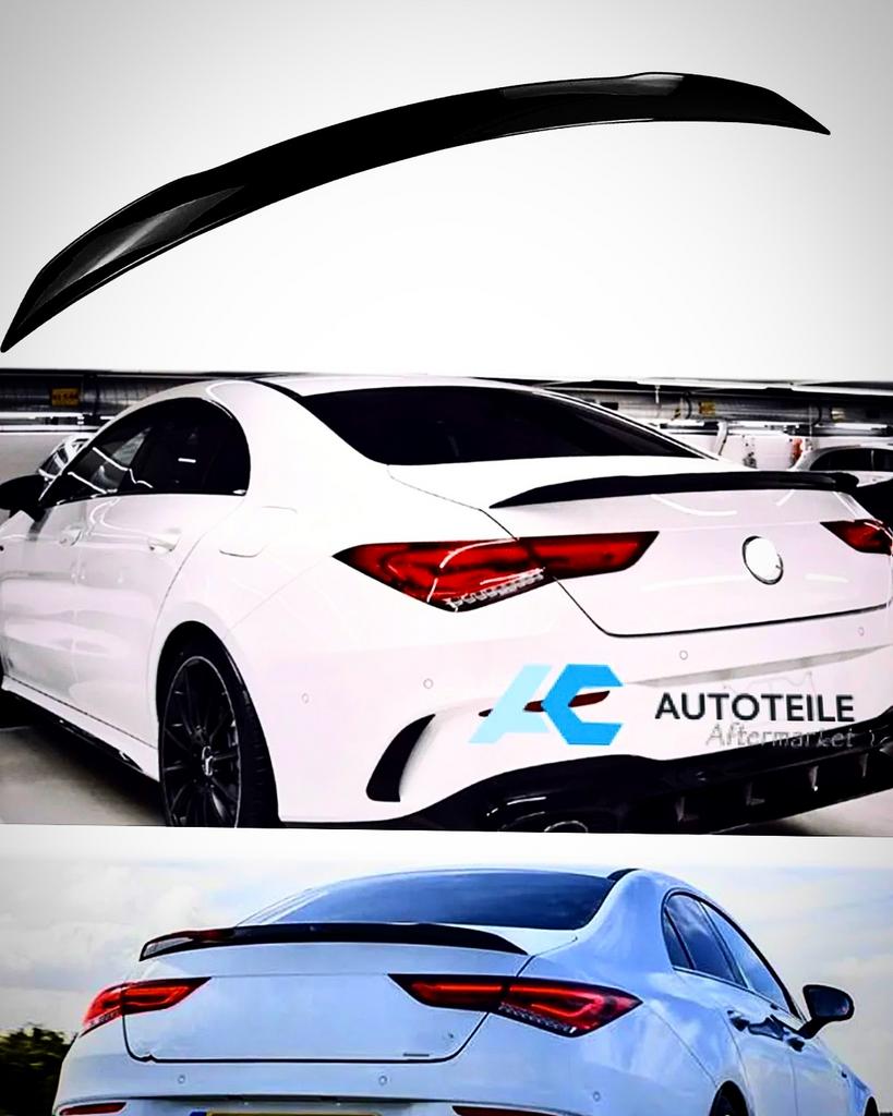 Spoiler mercedes CLA w118 2019-2024 noir brillant, Autos : Divers, Tuning & Styling, Enlèvement