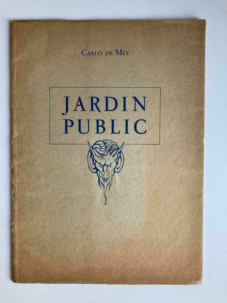 Carlo de Mey - Jardin Public (1942) exemplaire N 29, Enlèvement ou Envoi