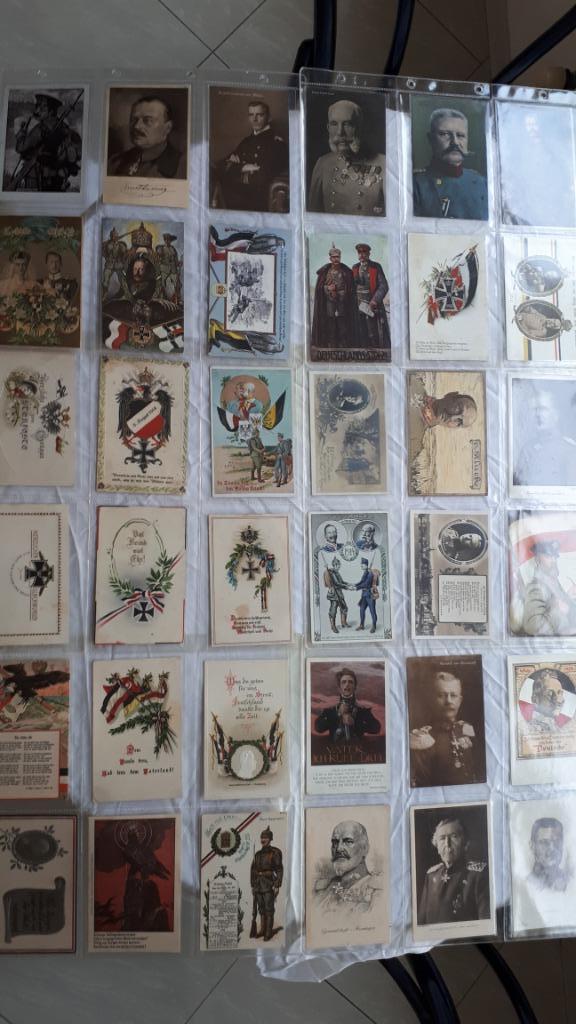 frontkaarten 1914 - 1918 (duits), Verzamelen, Ophalen, Voor 1920, Gelopen, Politiek en Historie