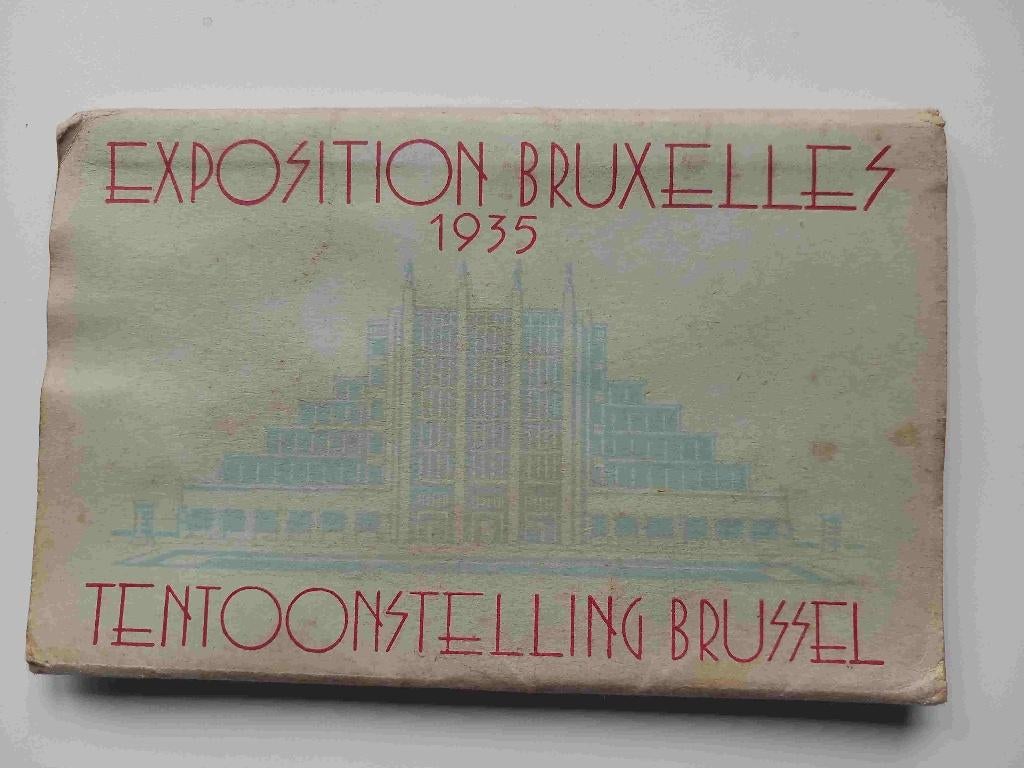 Postkaarten : Tentoonstelling Brussel 1935, Verzenden, 1920 tot 1940, Ongelopen, Brussel (Gewest)