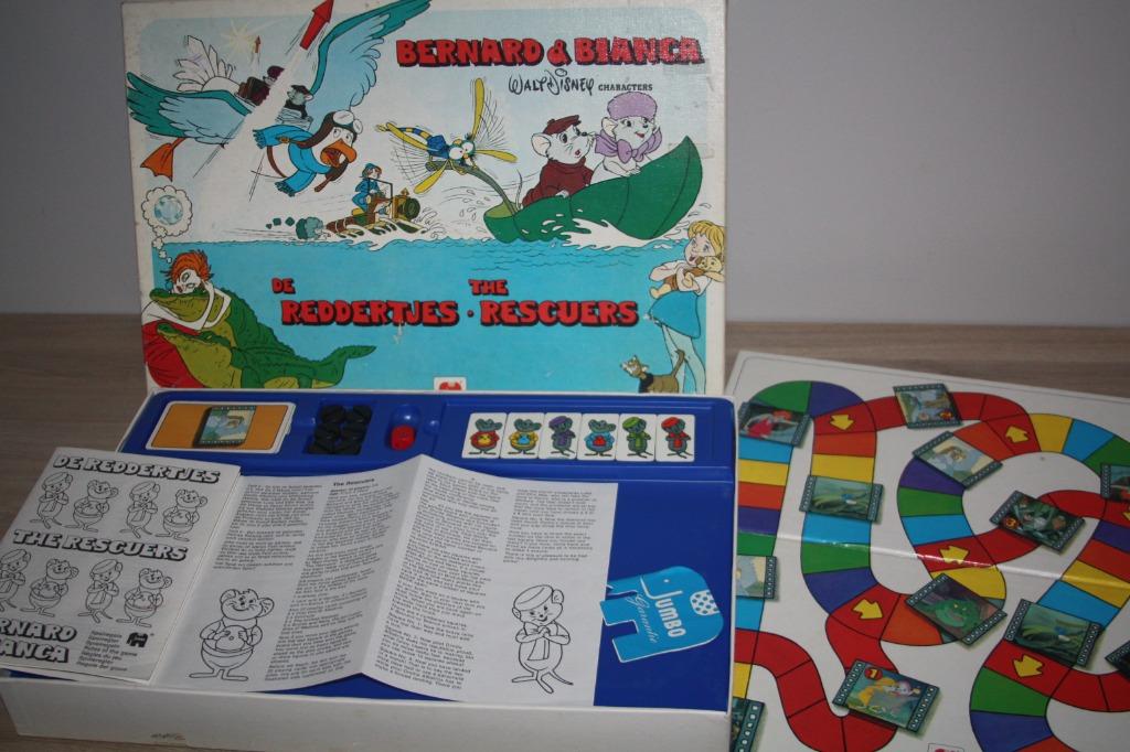 Disney , de reddertjes bordspel , compleet , 1978, Ophalen of Verzenden, Overige figuren, Gebruikt, Overige typen