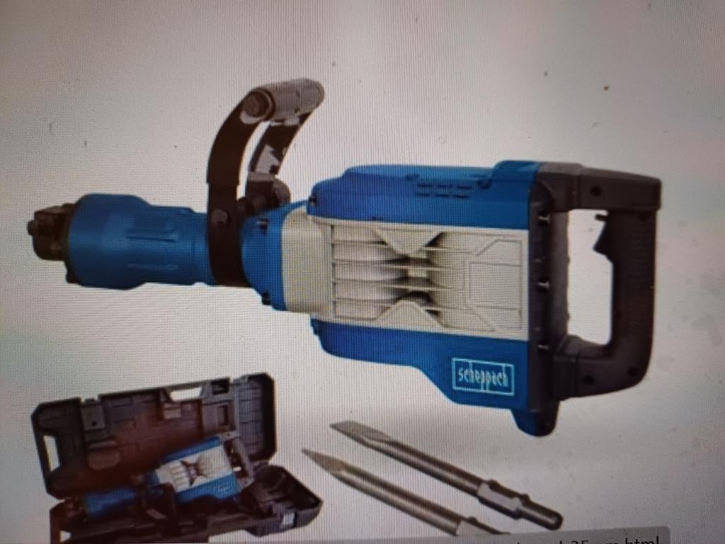 marteau puissant 3500W, 60Joule avec 2 ciseaux, Enlèvement, Comme neuf