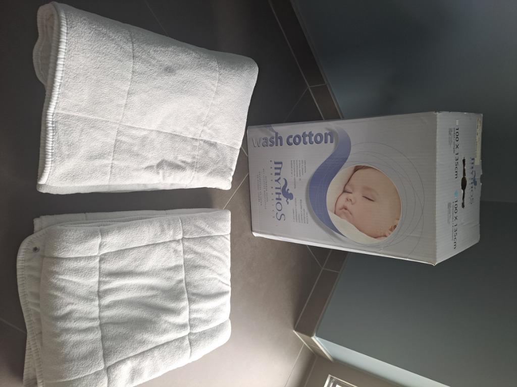 2 x Mythos 4 seizoenendekbed voor babybedje, Ophalen of Verzenden