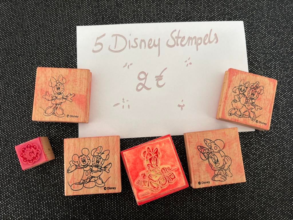Disney stempels, Hobby en Vrije tijd, Stempelen, Ophalen, Zo goed als nieuw