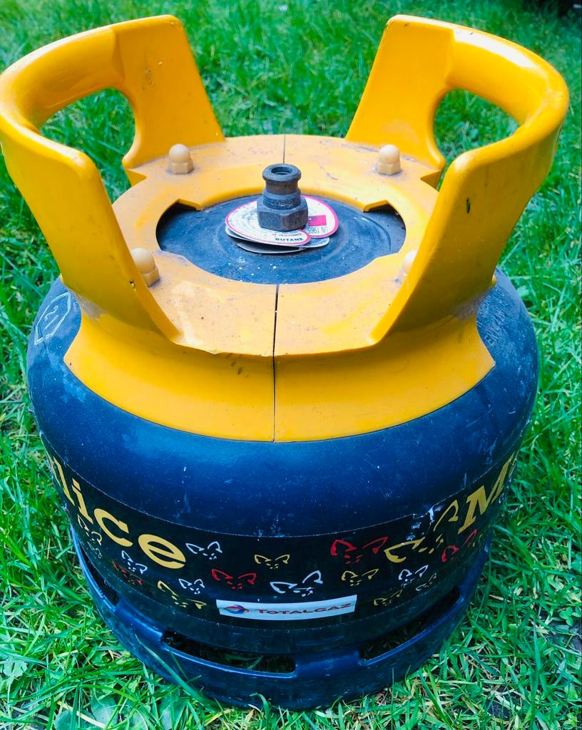 Totalgaz Malice fles van 12,5 liter, Caravans en Kamperen, Ophalen