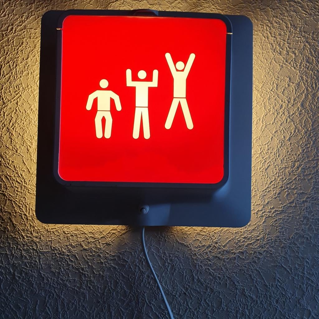 Muur verlichting   retro, Antiek en Kunst, Ophalen