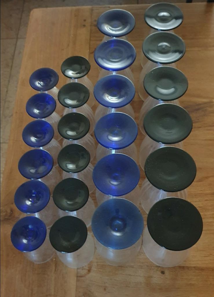 Vintage glazen, Ophalen of Verzenden, Zo goed als nieuw