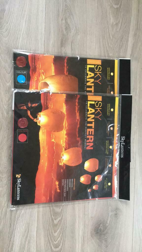 Luchtlampionen - Sky Lanterns (zoals bij Frozen), Enlèvement ou Envoi, Neuf, Décoration