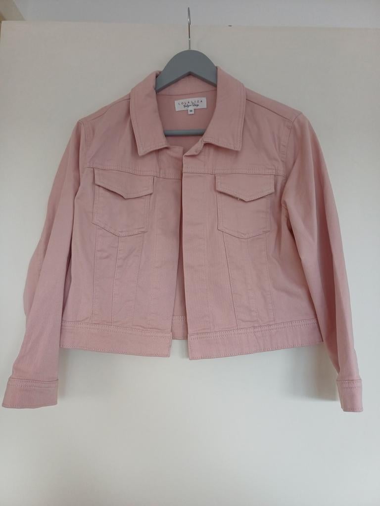 Jeans jasje Lolaliza, Enlèvement ou Envoi, Taille 38/40 (M), Rose, Manteau