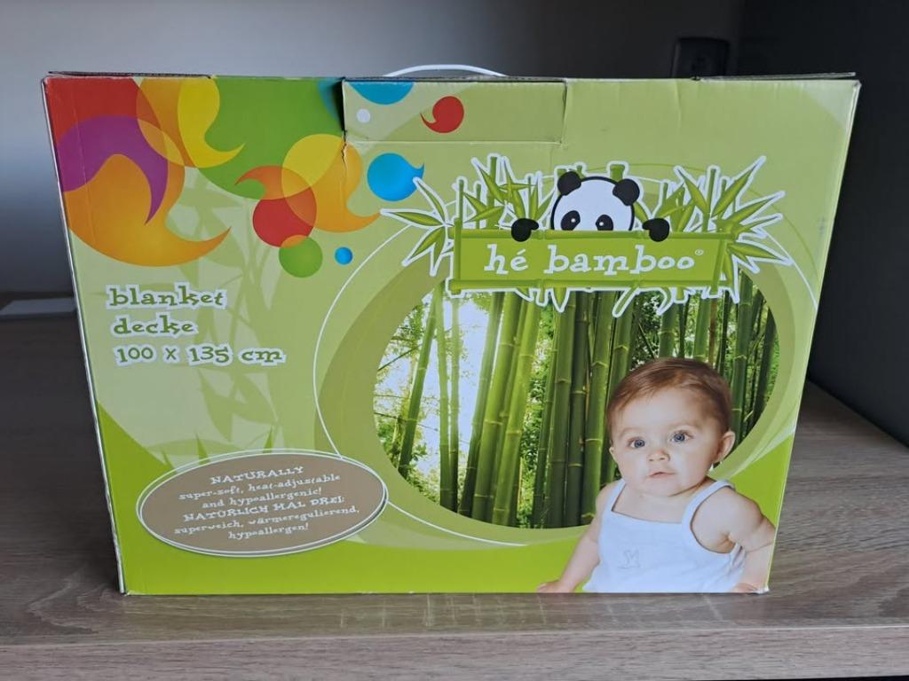 Dekentje peuterbed (bamboe), Kinderen en Baby's, Ophalen, Zo goed als nieuw, Deken